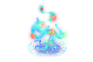 底座 蓝银草
