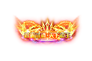 称号   跨服试道·天下道王